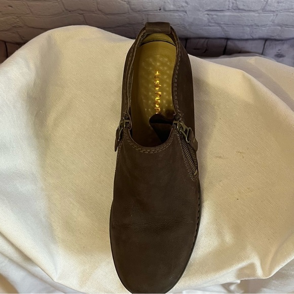 Hush Puppies Women's Mazin Cayto Ankle Boot Dark Brown Nubuck 8.5M - Picture 8 of 15